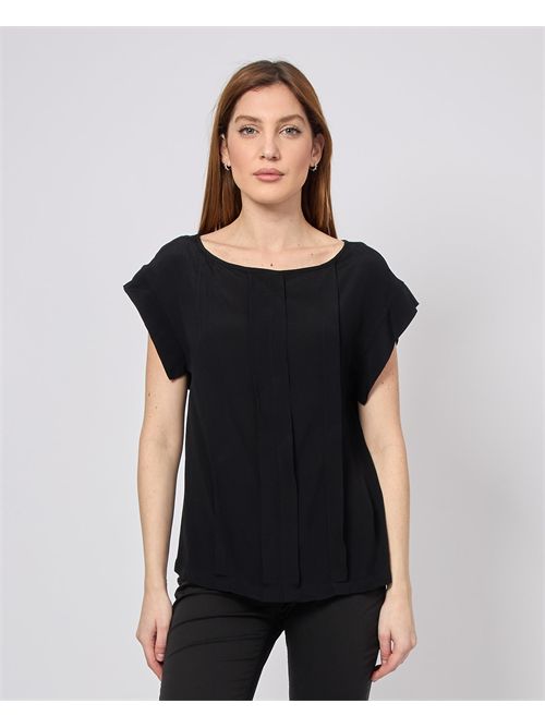 Silvian Heach women's t-shirt with kimono sleeves SILVIAN HEACH | GPP25162BLBLACK